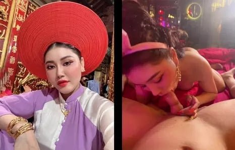 Dì Trang xinh xắn chỉ thích bú cặc