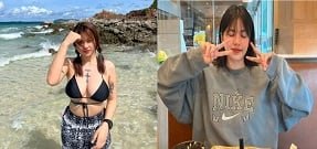 Em có bầu ngực lớn và lại thích nói bậy