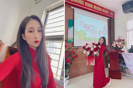 Nữ giáo viên dạy yêu thương tuyệt vời